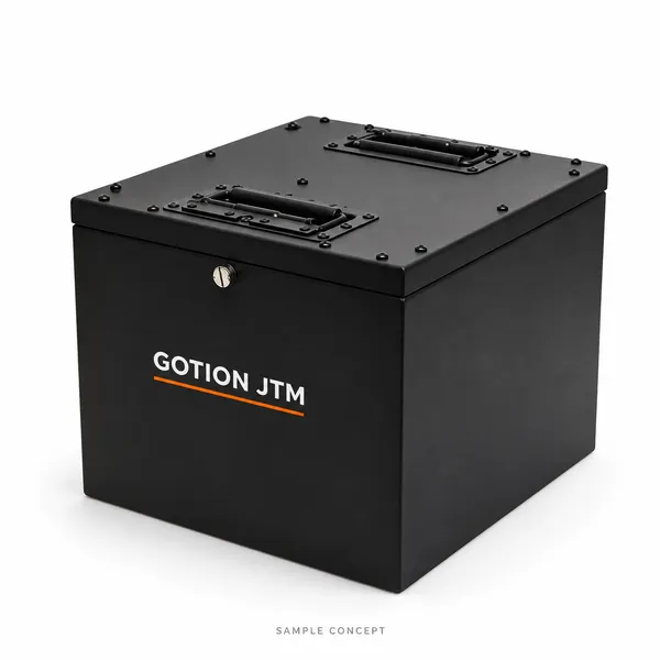 GOTION JTM Clean-panel golf battery design — Design illustration