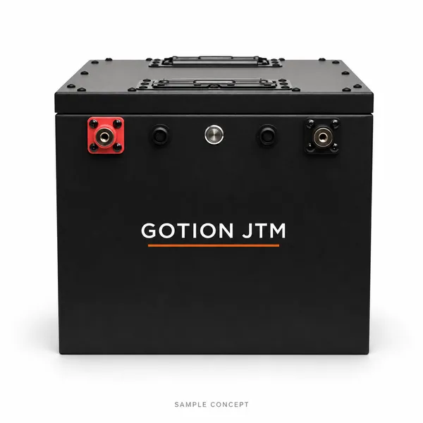 GOTION JTM Front-interface golf battery design — Design illustration