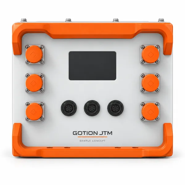 GOTION JTM Front-interface marine battery design — Design illustration