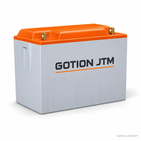 GOTION JTM Orange-top auxiliary battery design — Design illustration