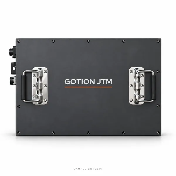 GOTION JTM Top-access golf battery design — Design illustration
